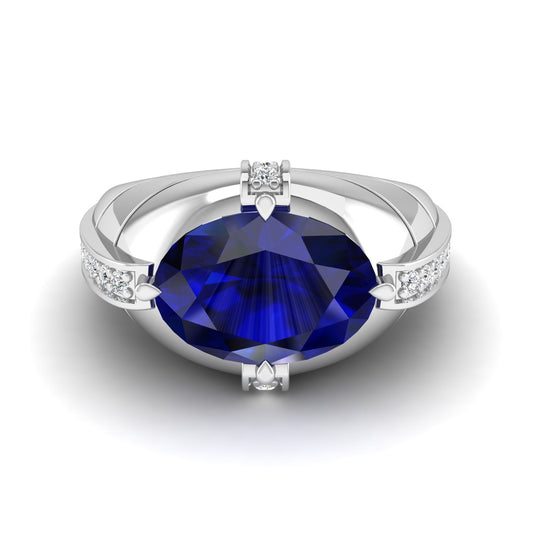 Royal Cerulean Ring