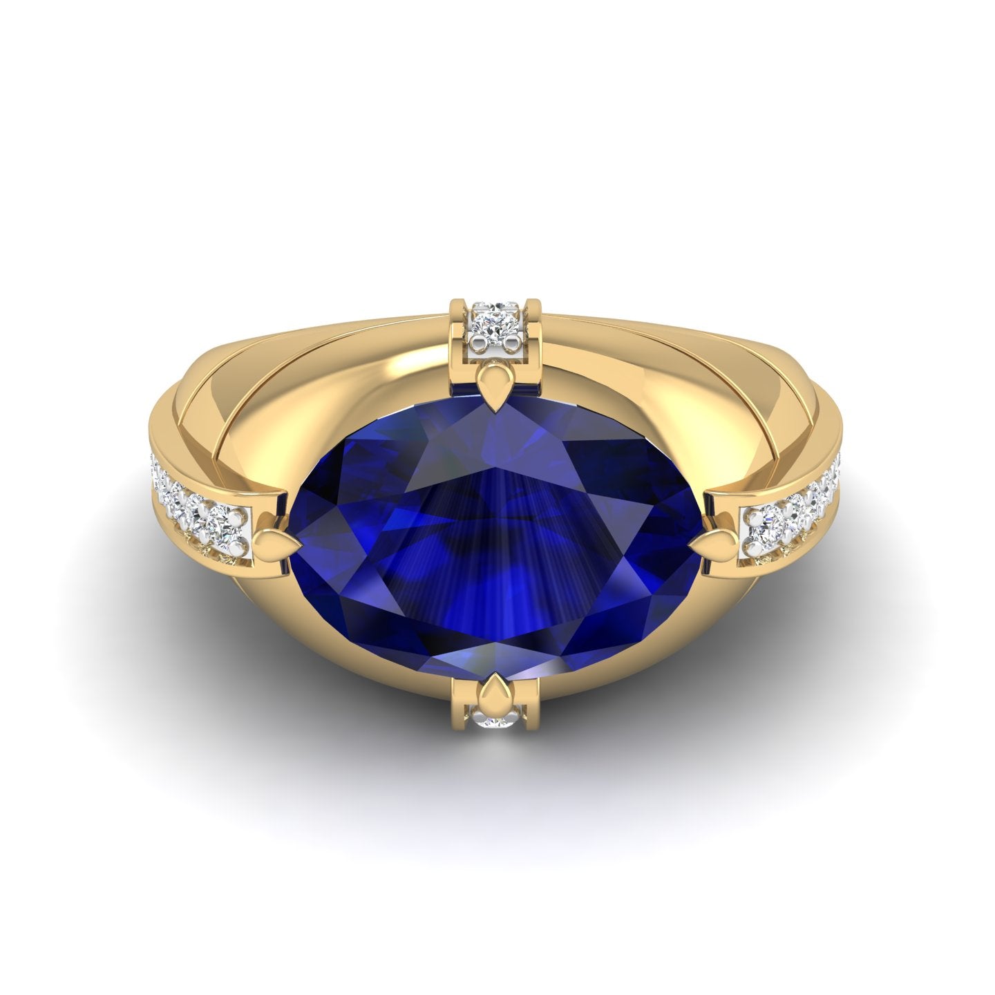 Royal Cerulean Ring