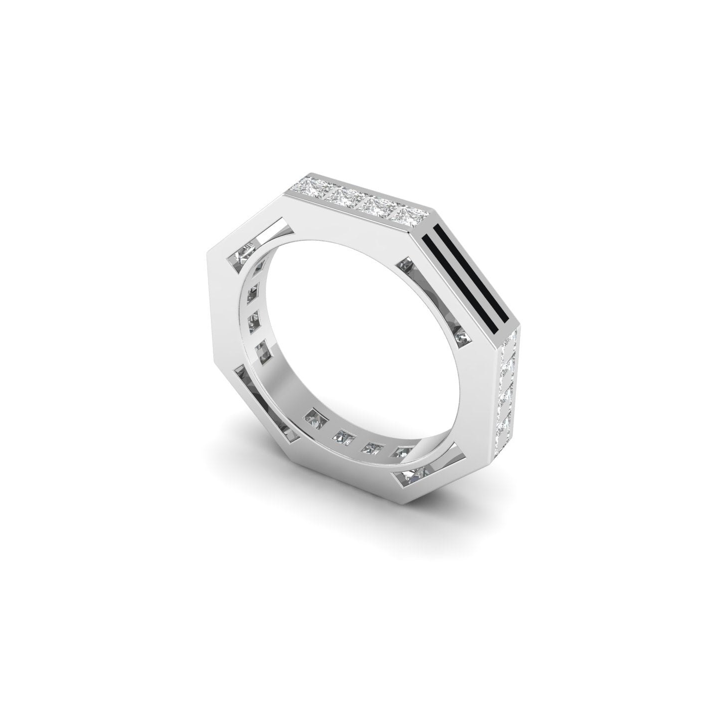 Edgy Octagonal Ring