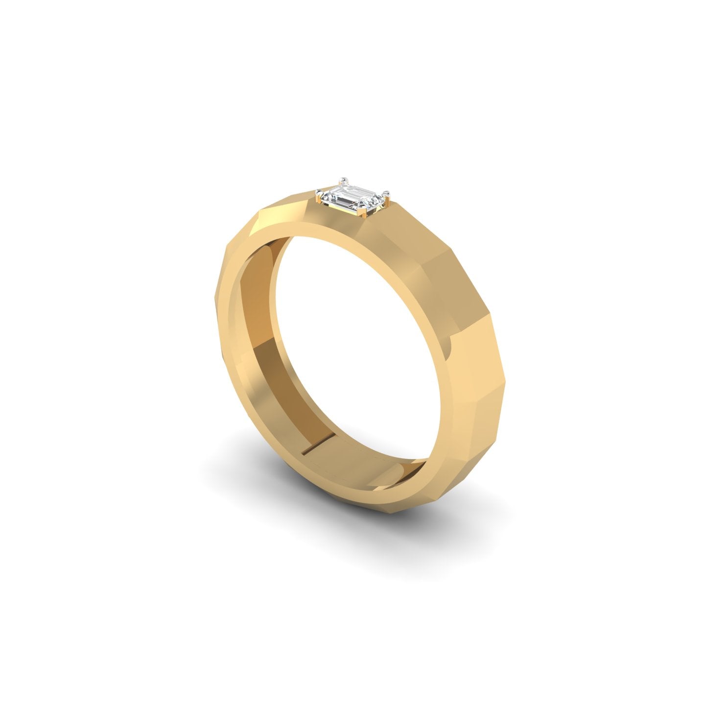 Edgy Elegance Ring