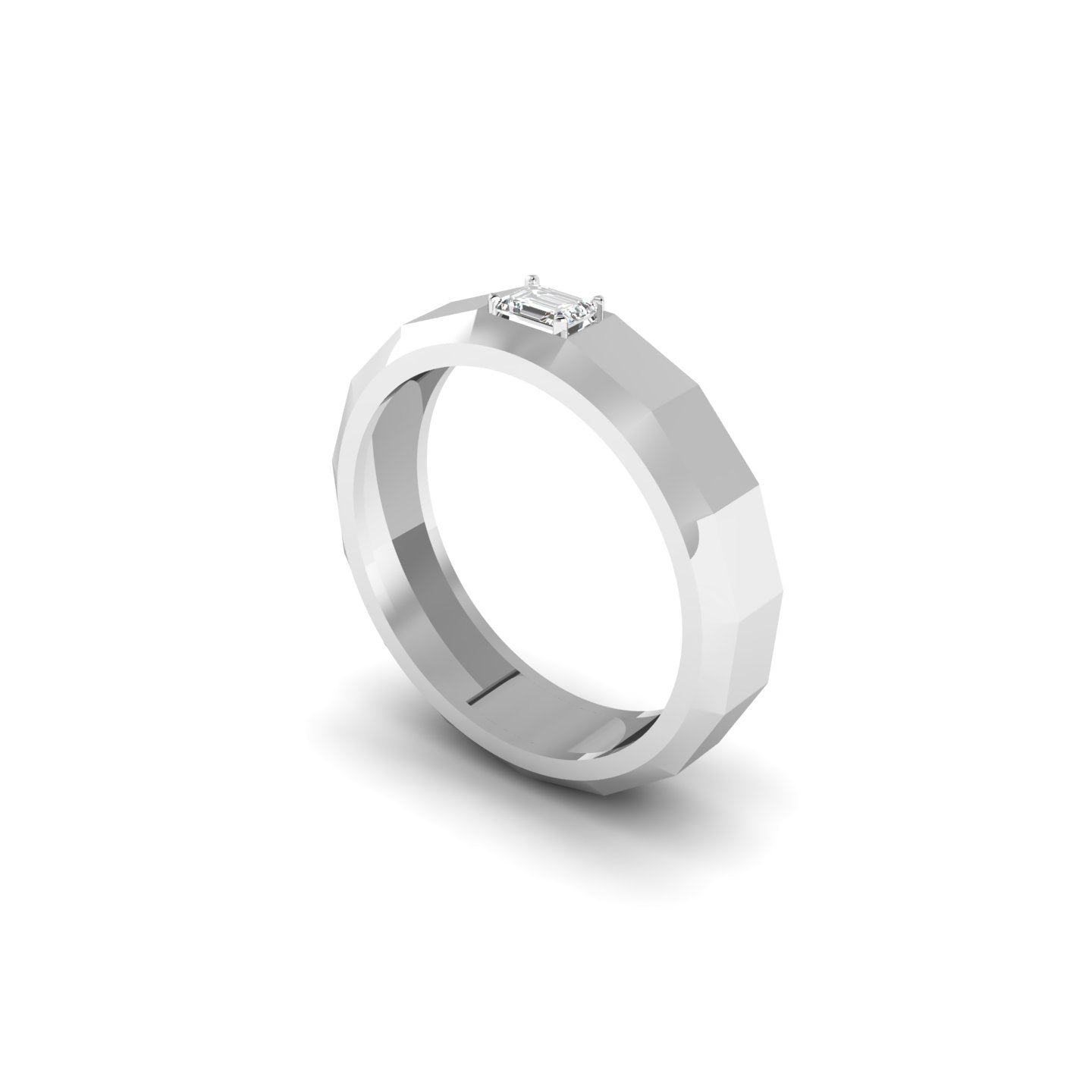 Edgy Elegance Ring