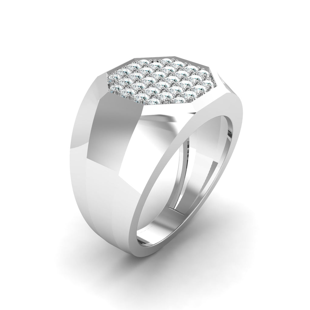 Modern Octagon Ring