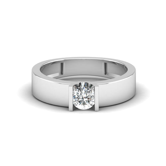 Solitaire Horizon Ring