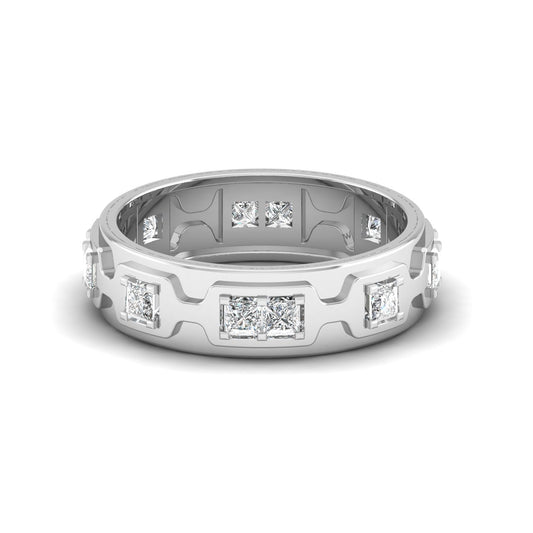 The Architect's Grid Ring