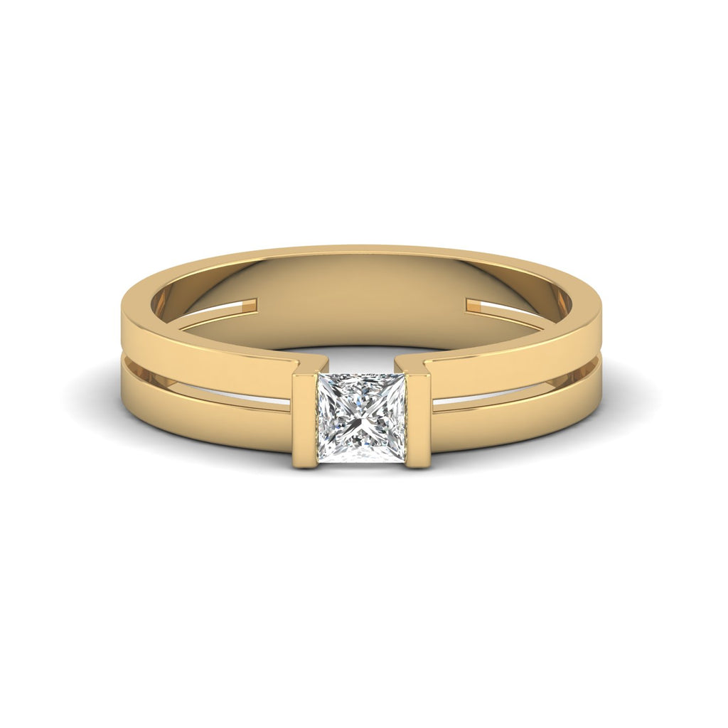 The Solitaire Frame Ring