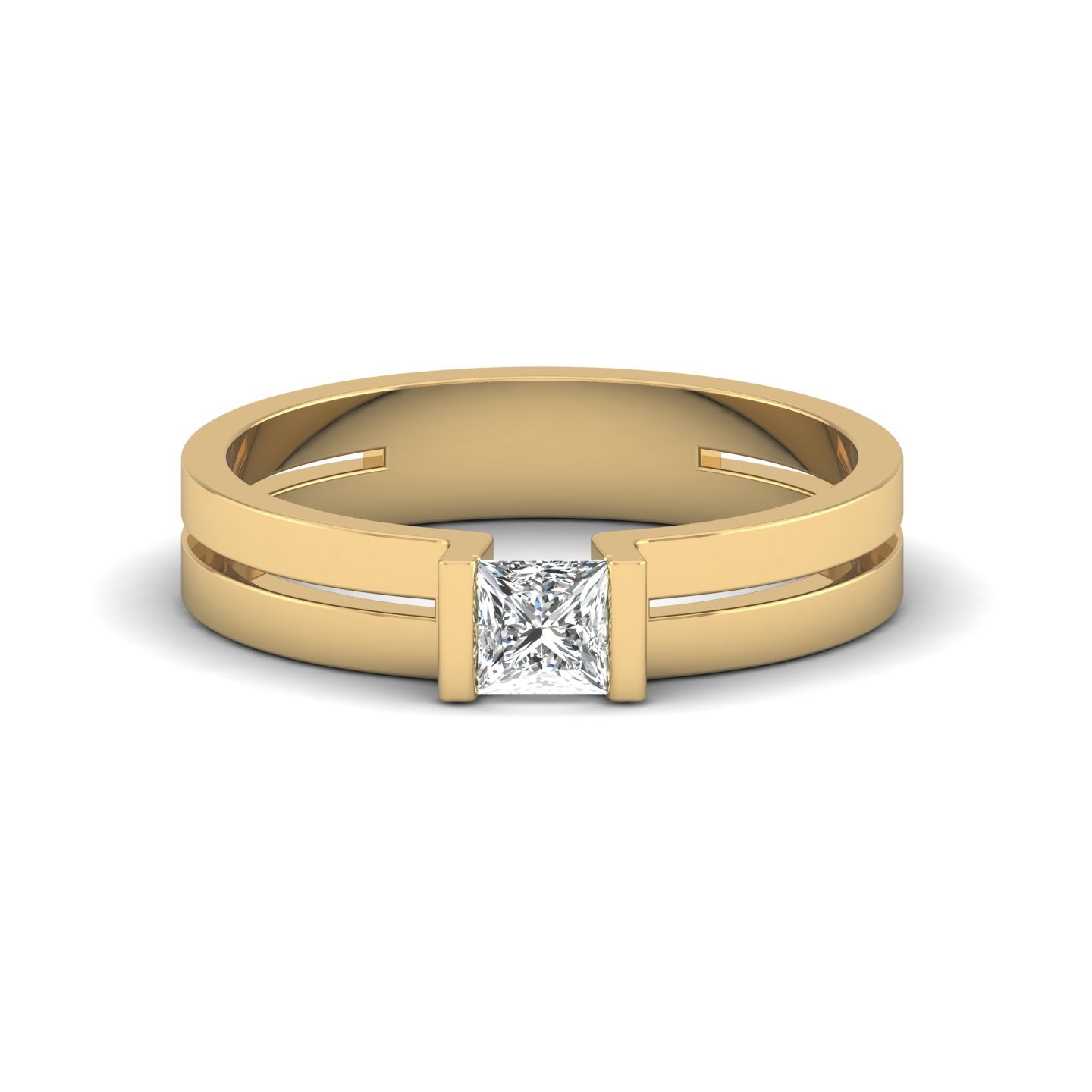 The Solitaire Frame Ring