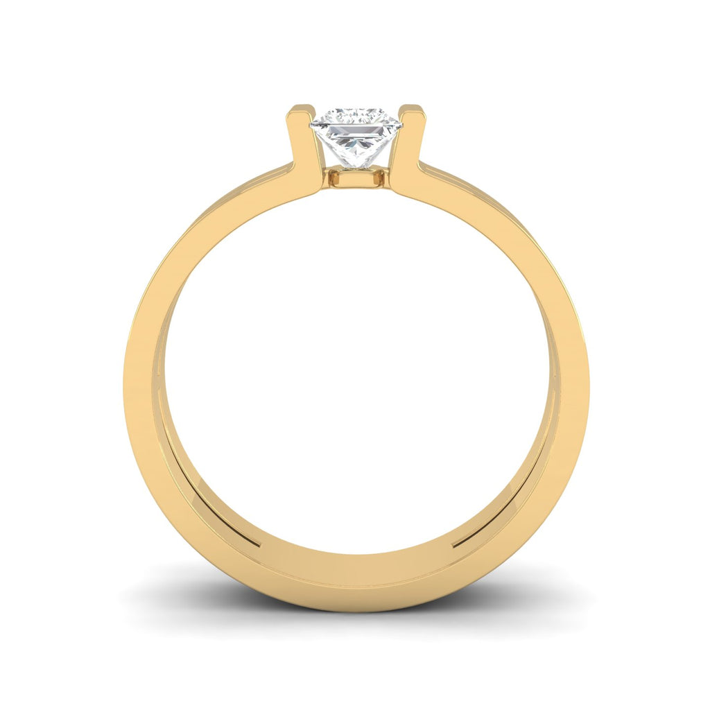 The Solitaire Frame Ring