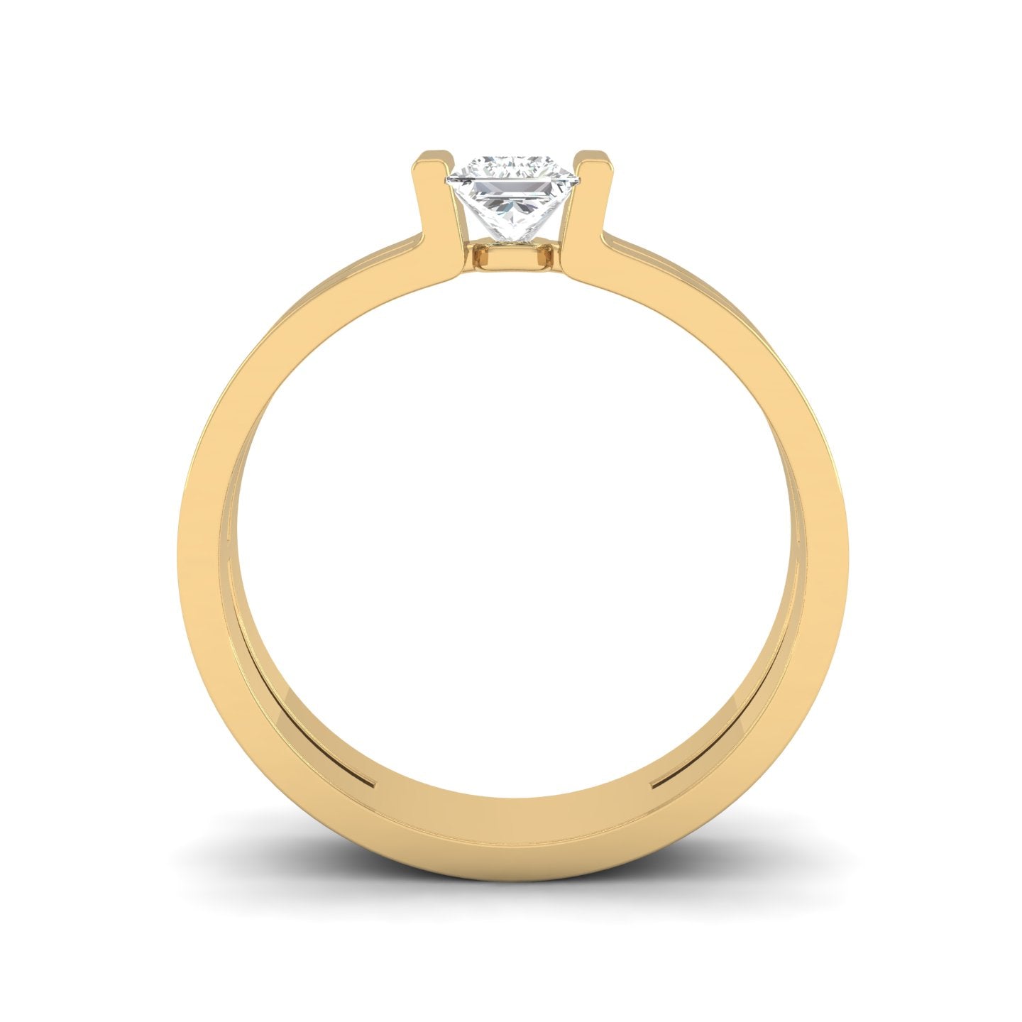 The Solitaire Frame Ring