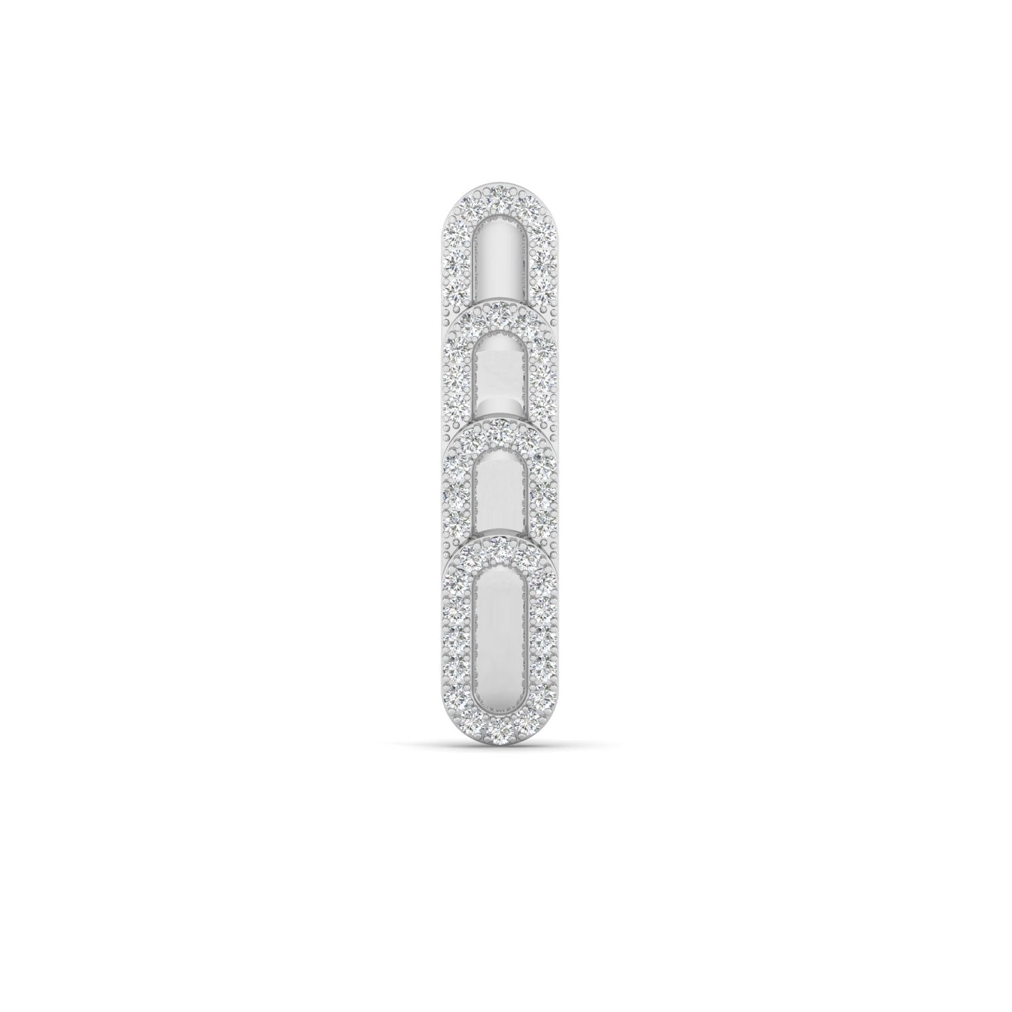 Tri-Link Spark Brooch