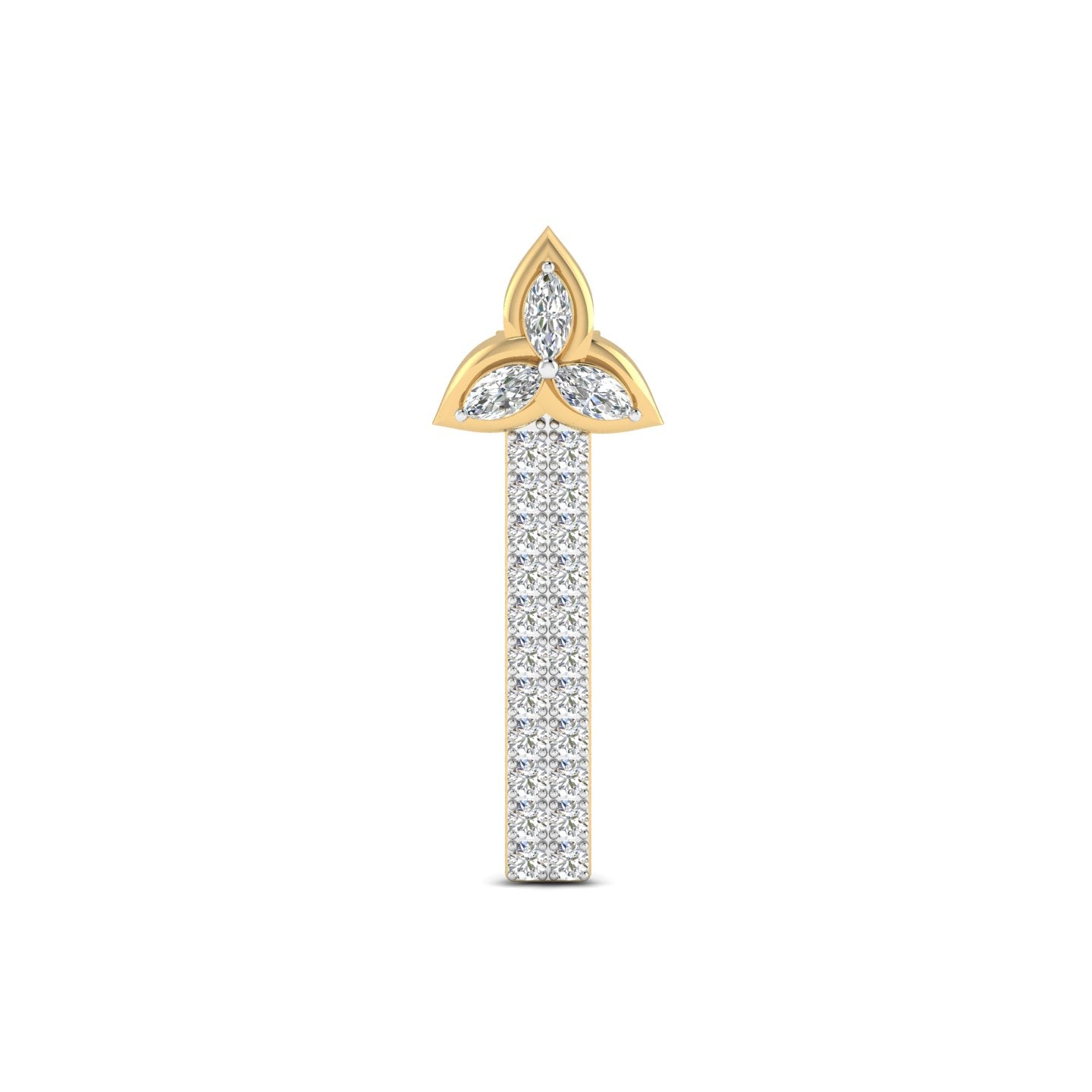 The Trefoil Bar Brooch