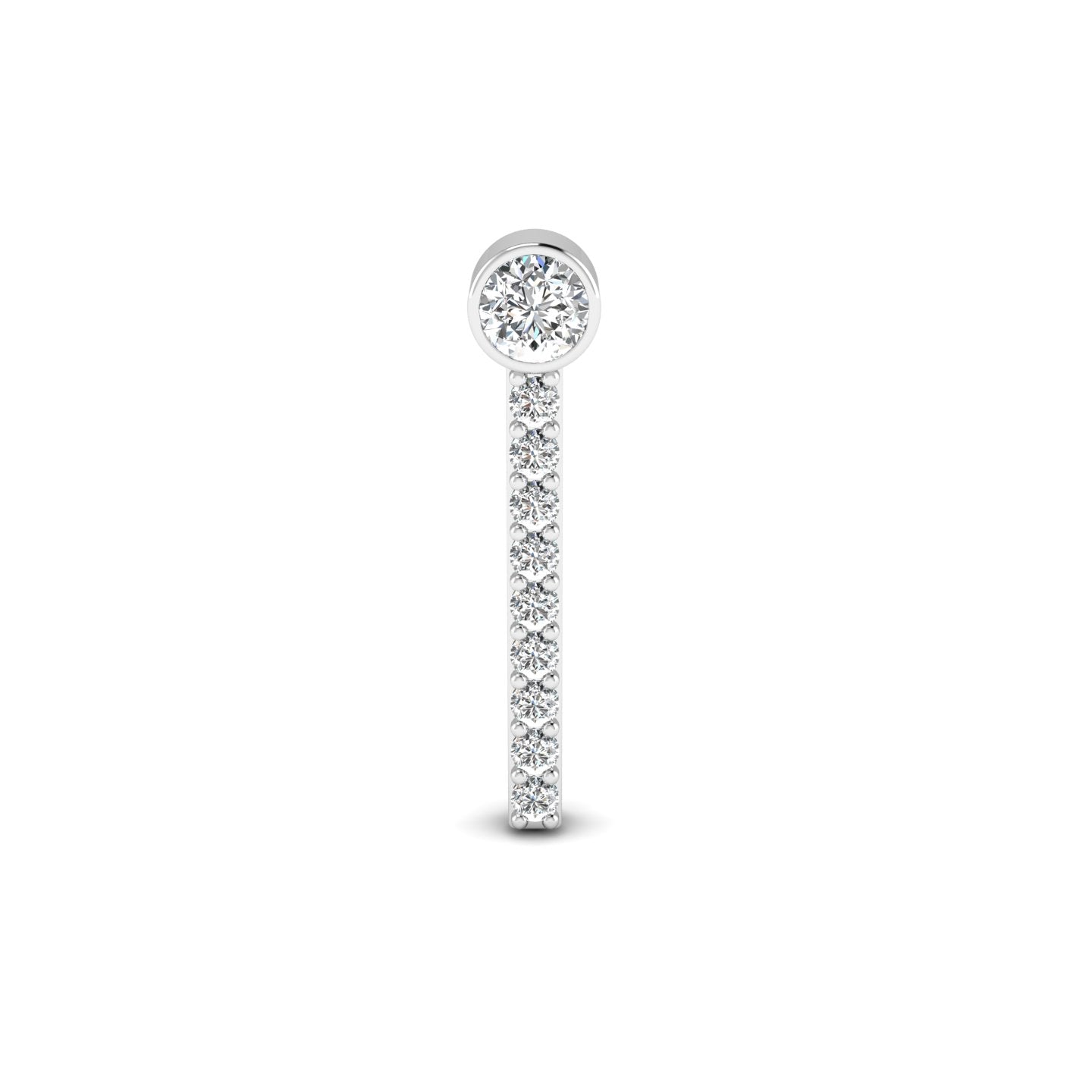 Linear Spark Brooch