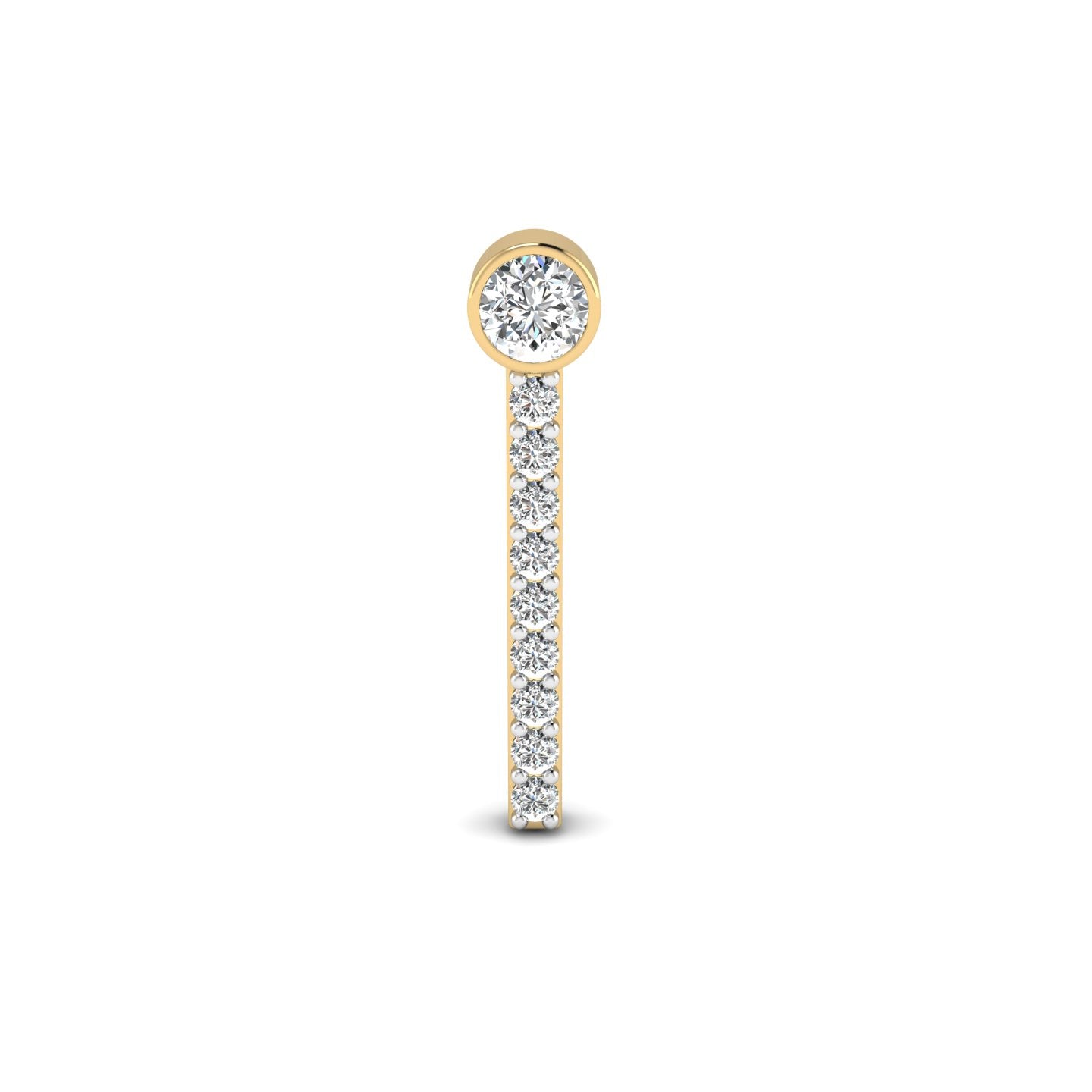 Linear Spark Brooch