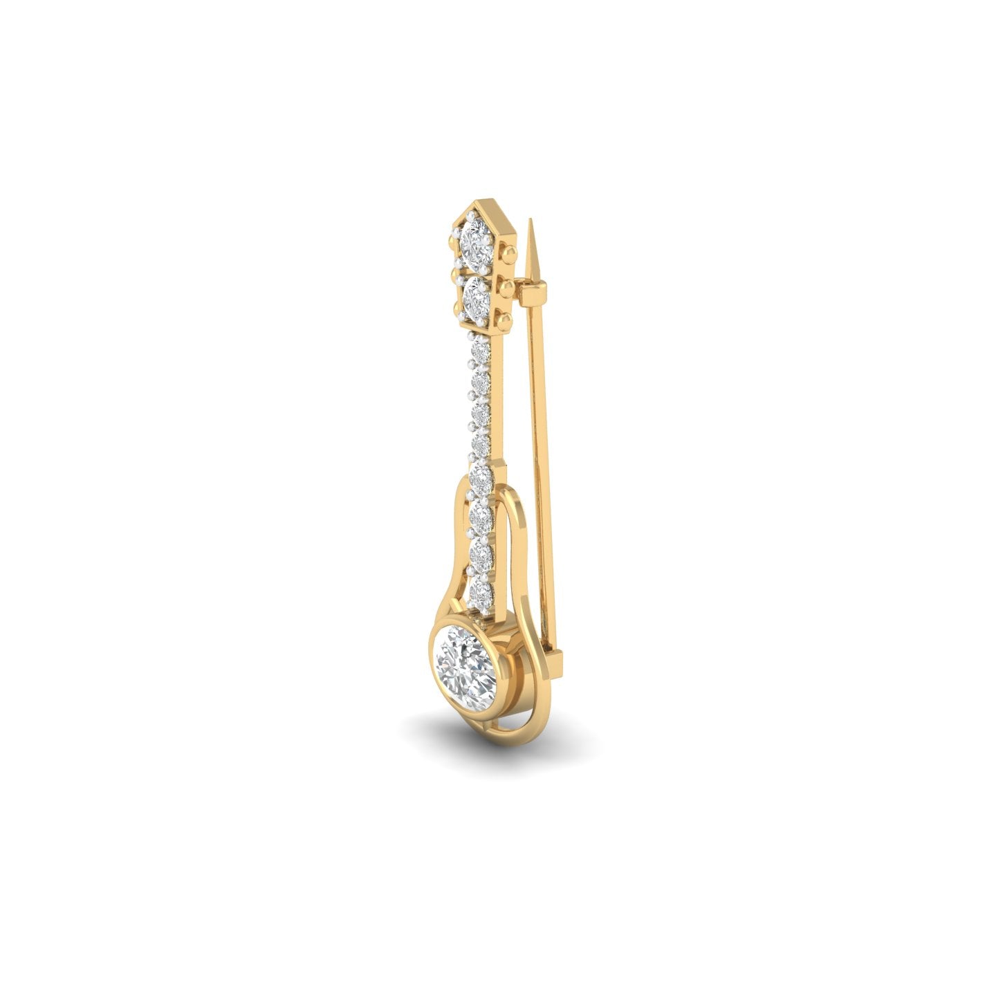 The Miniature Ukulele Brooch