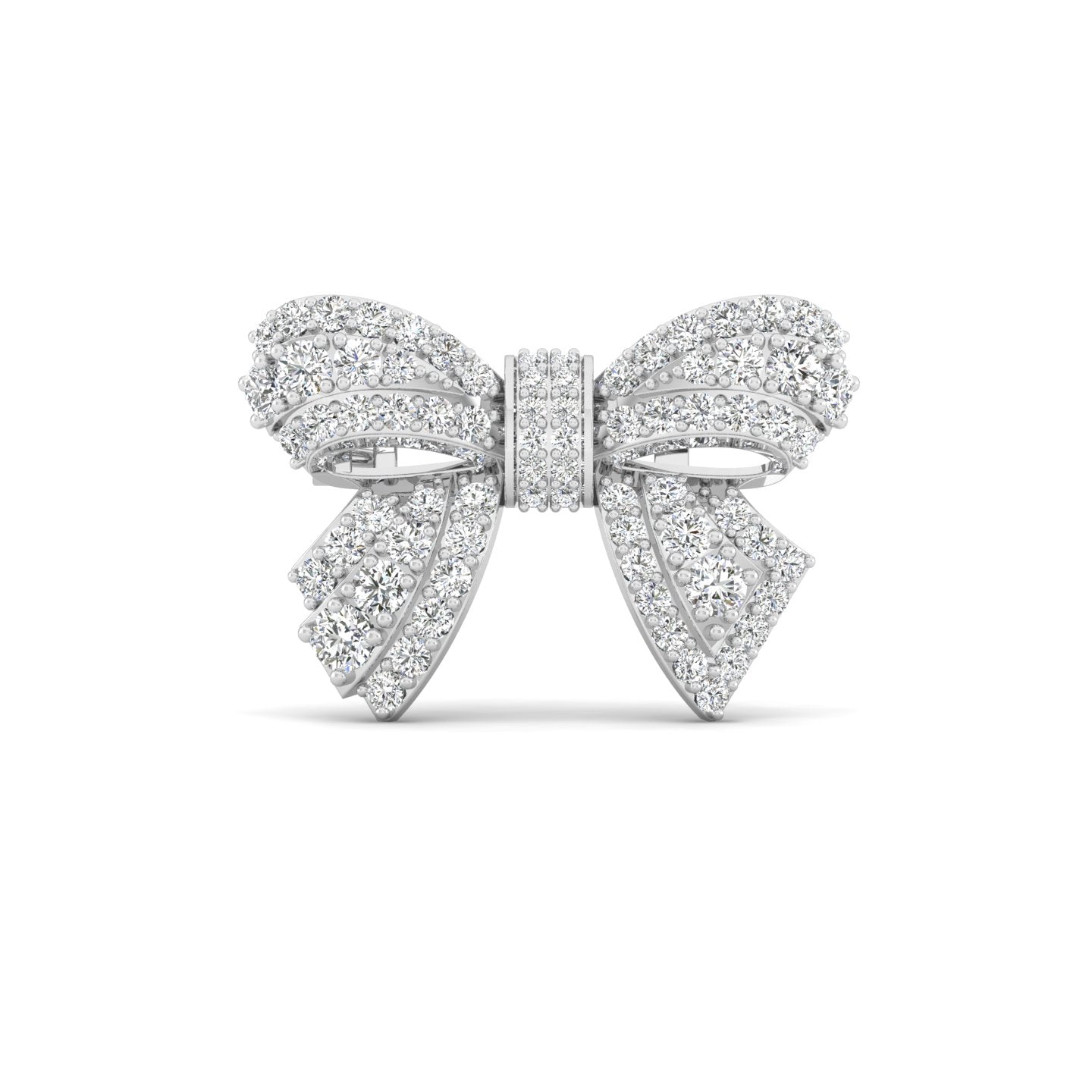 Luminous Bow Brooch