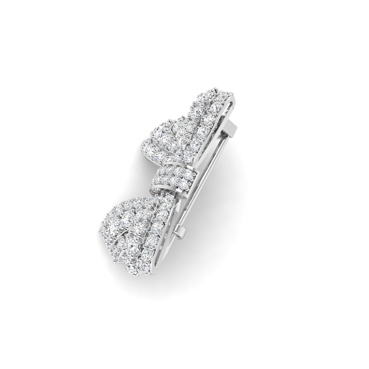 Luminous Bow Brooch