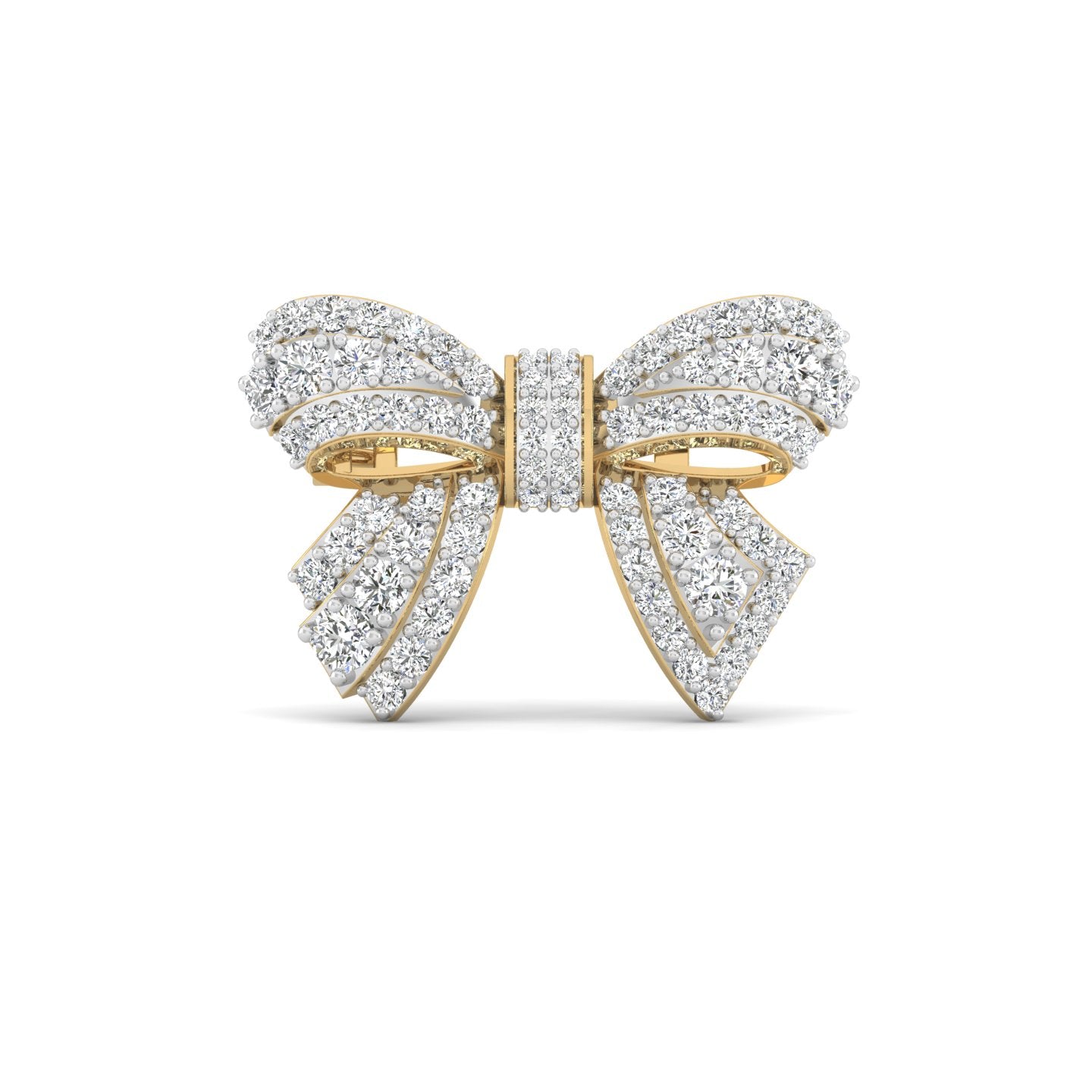 Luminous Bow Brooch