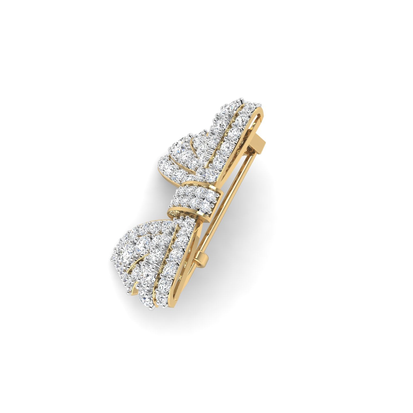 Luminous Bow Brooch