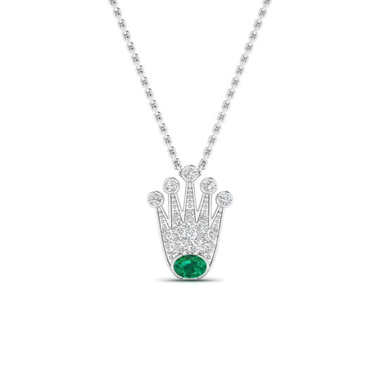 Sovereign Crown Pendant