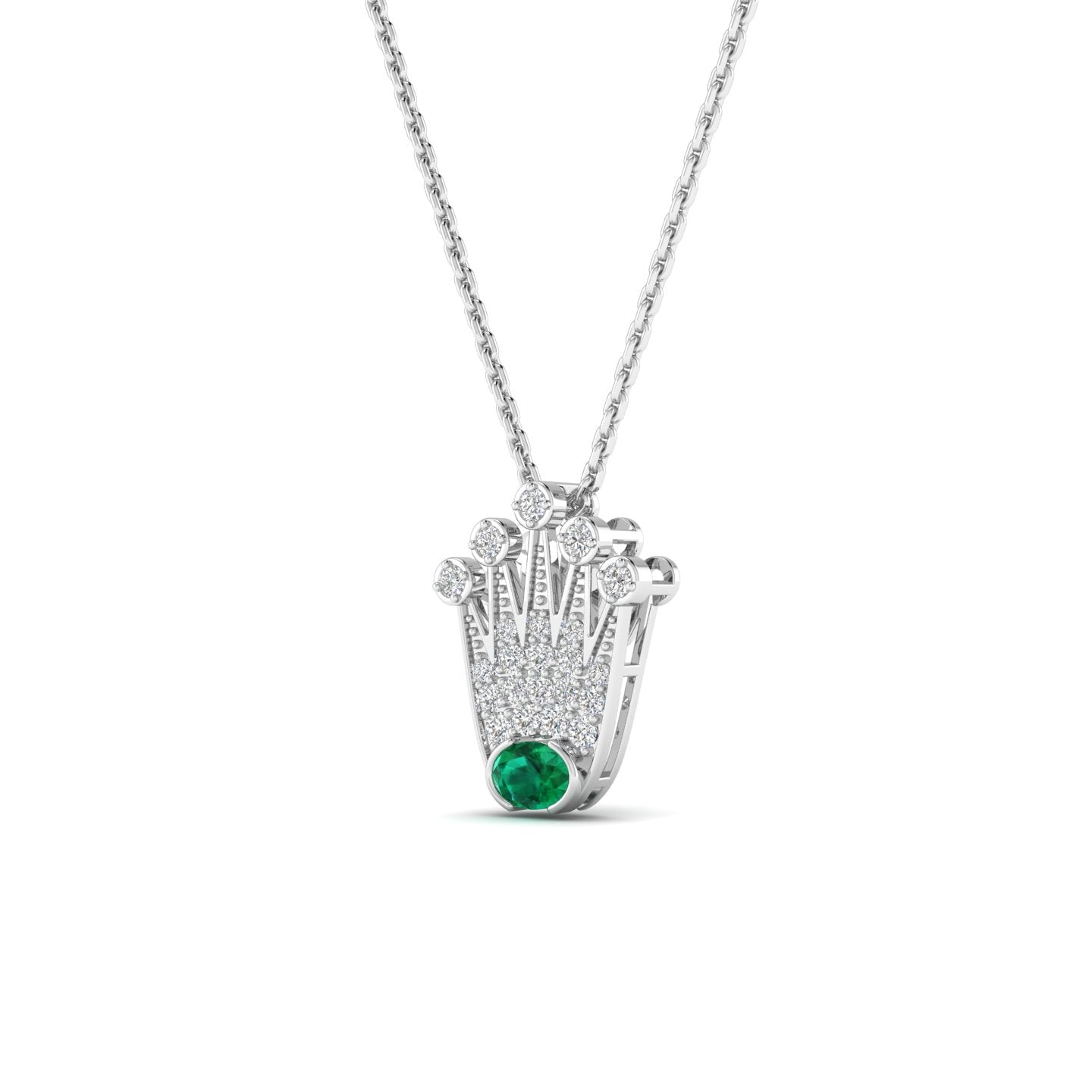 Sovereign Crown Pendant
