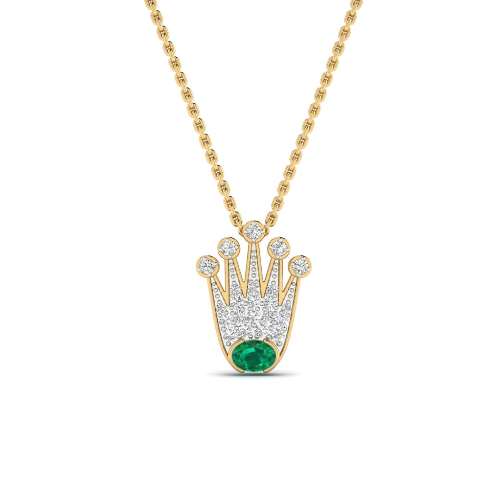 Sovereign Crown Pendant