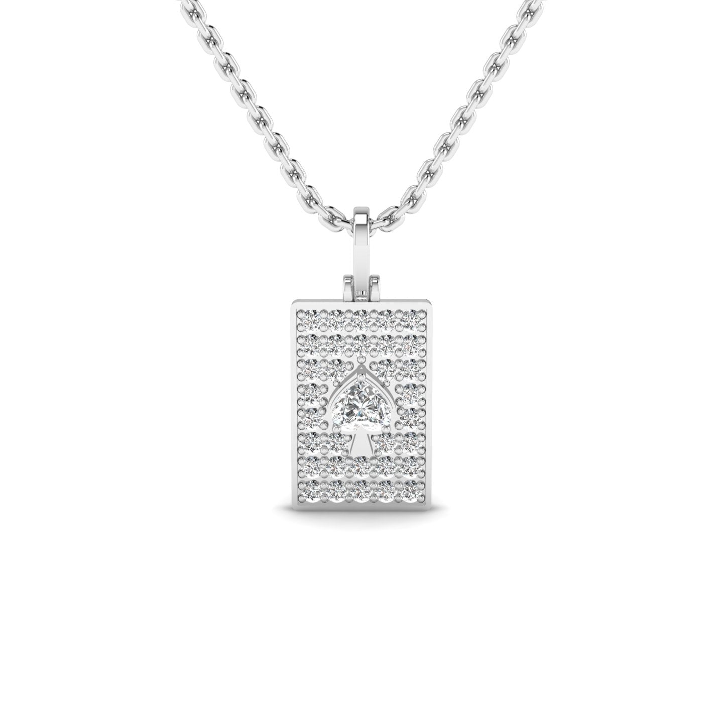 Ace of Spades pendant