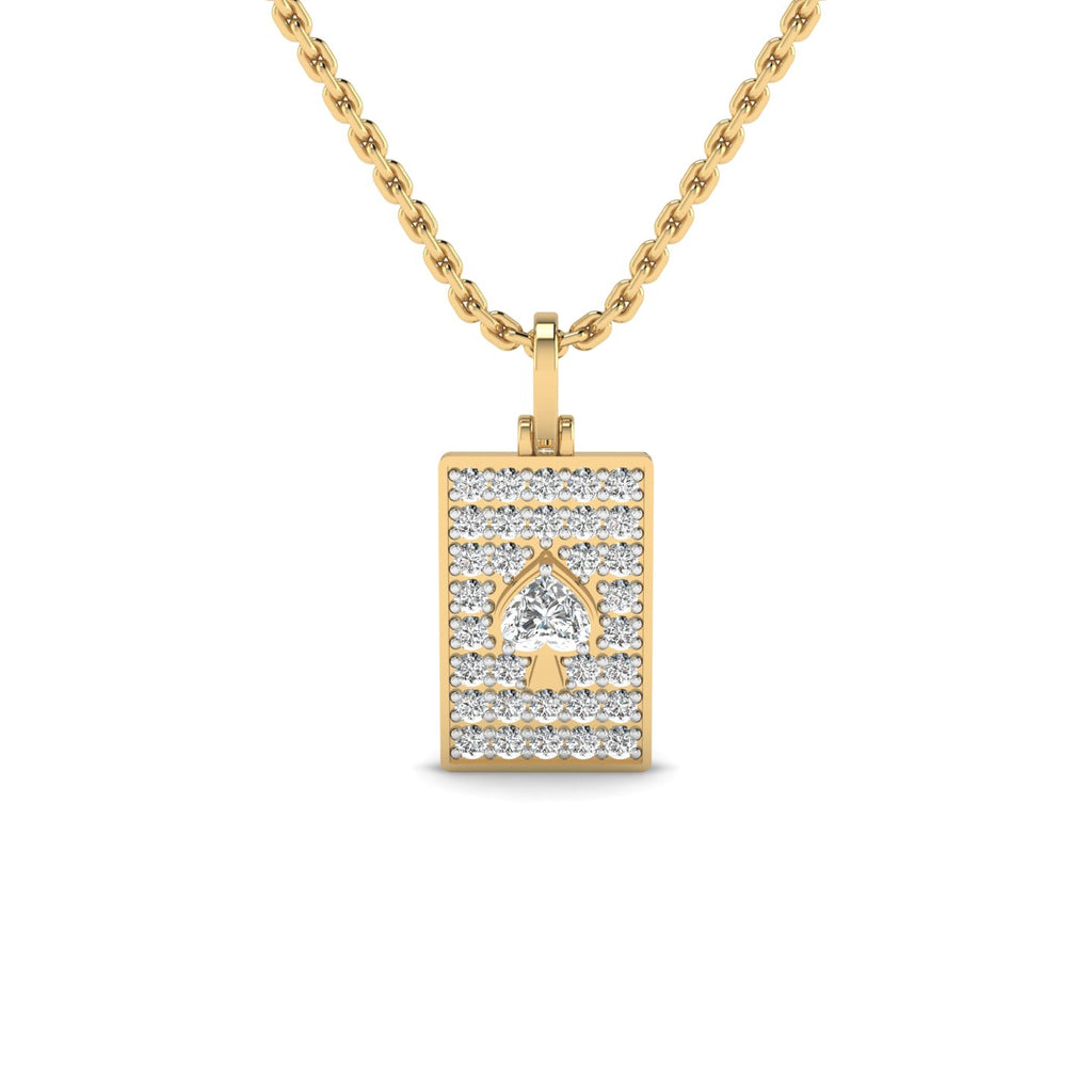 Ace of Spades pendant