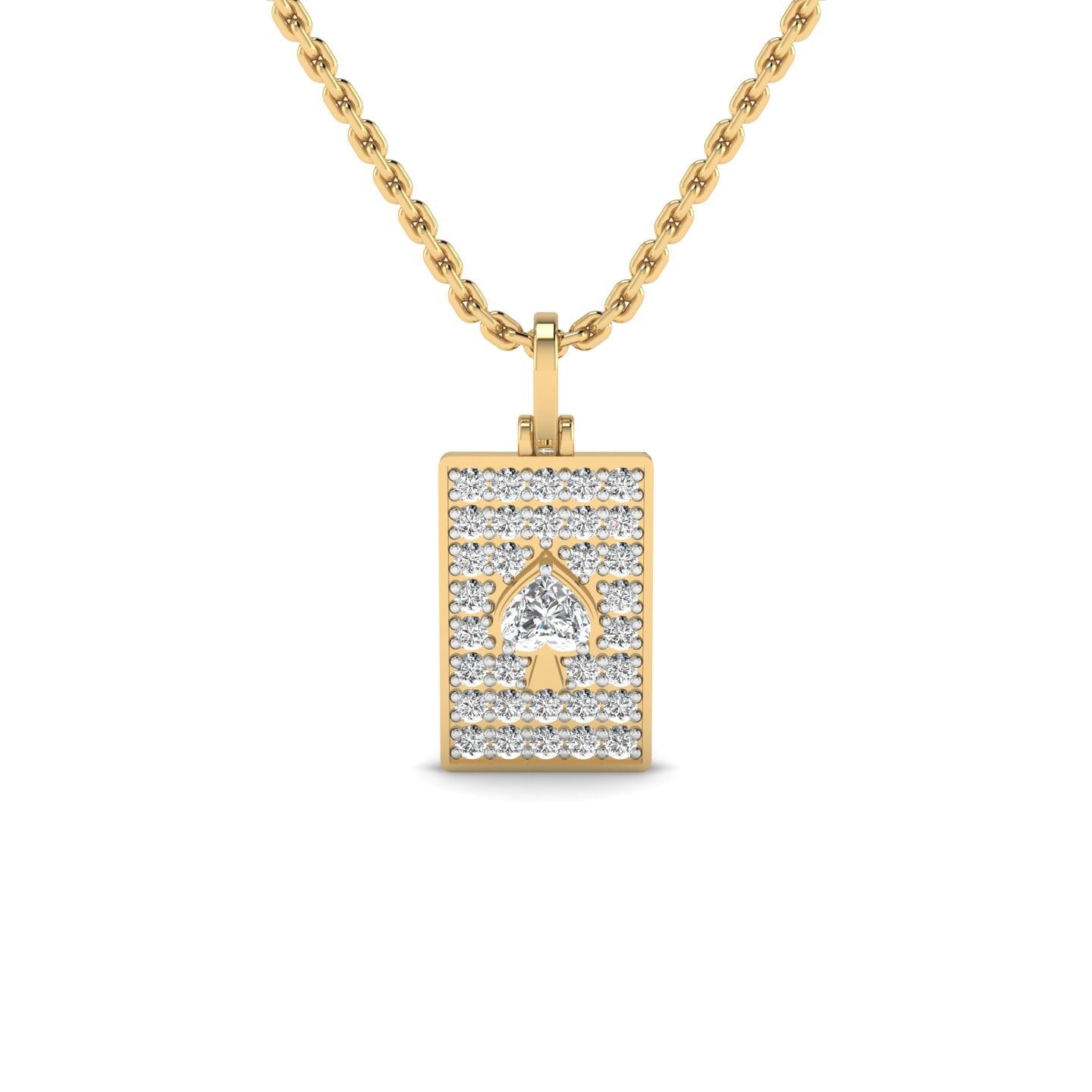 Ace of Spades pendant