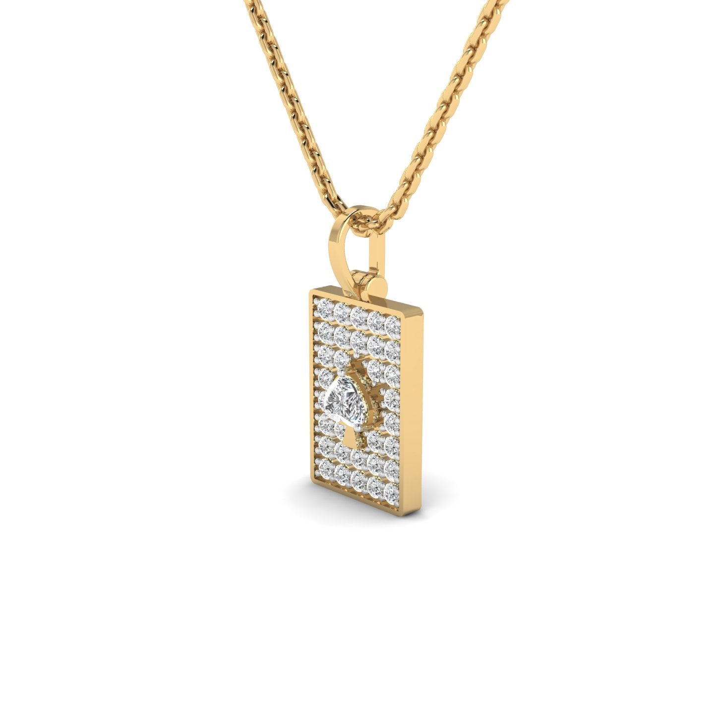 Ace of Spades pendant