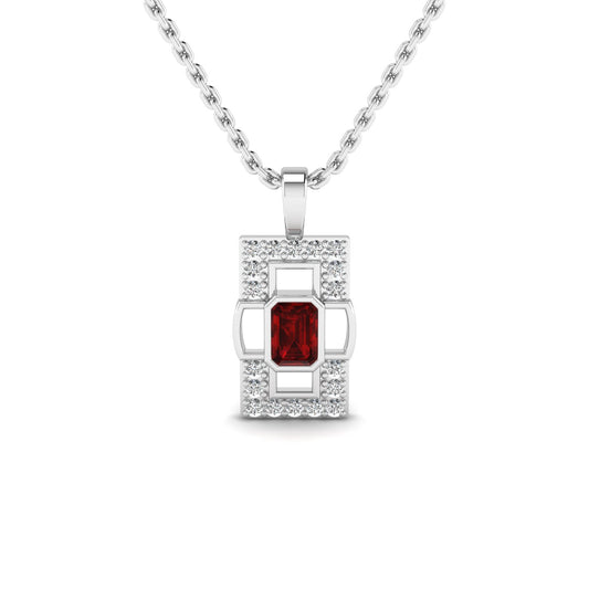 Ember Frame Pendant