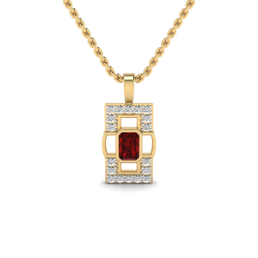 Ember Frame Pendant