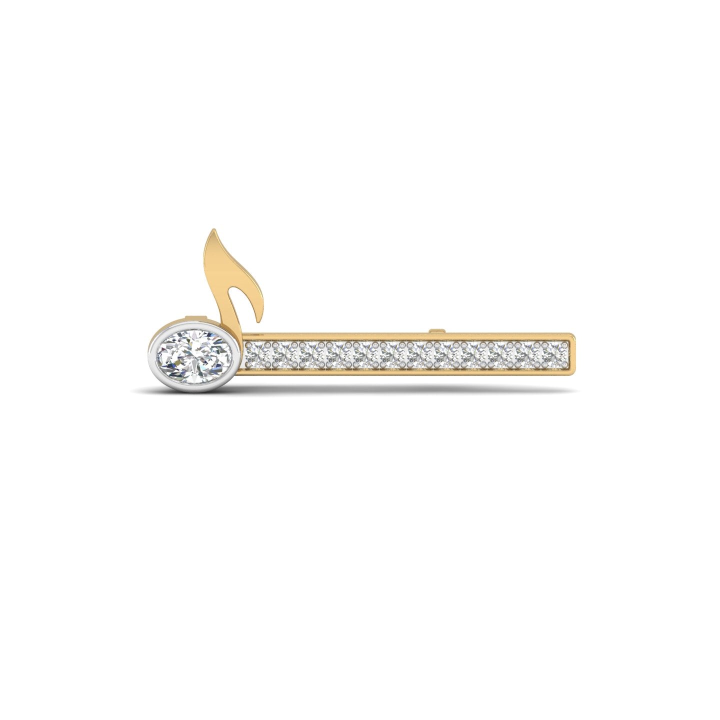 Harmonic Accent Brooch