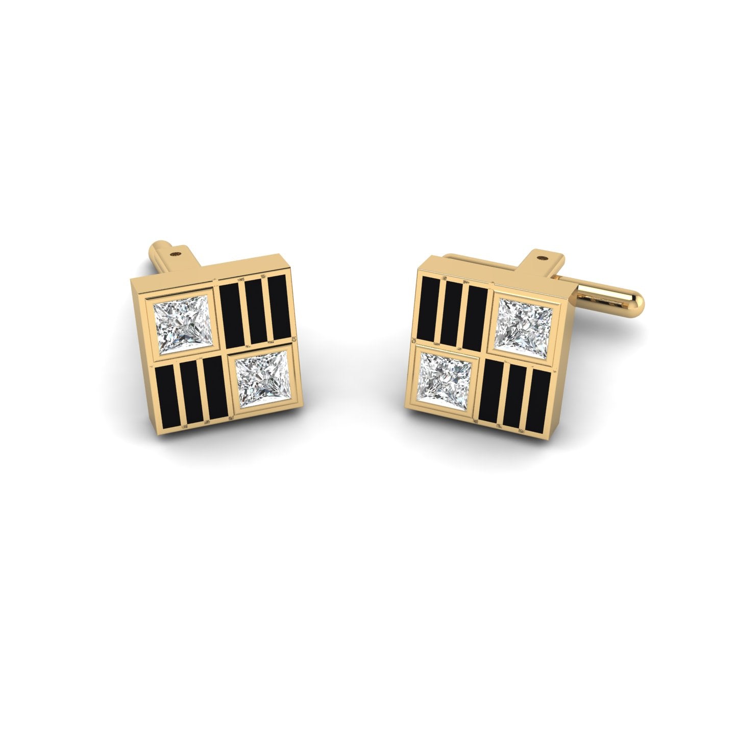 Geometric Grandeur Cufflinks