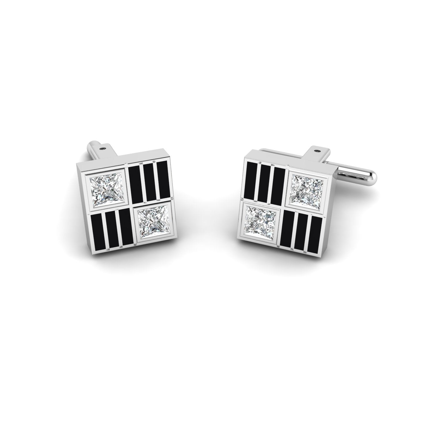 Geometric Grandeur Cufflinks