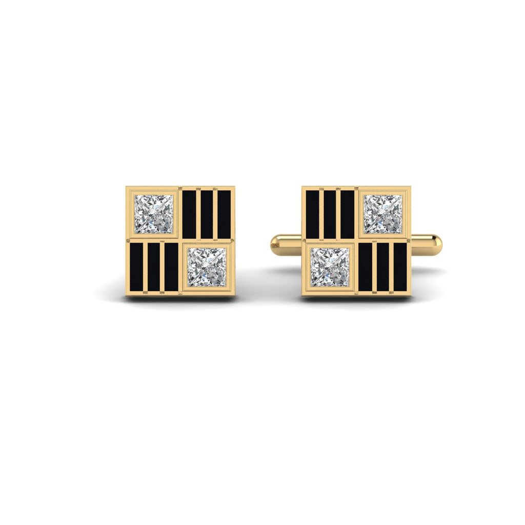 Geometric Grandeur Cufflinks