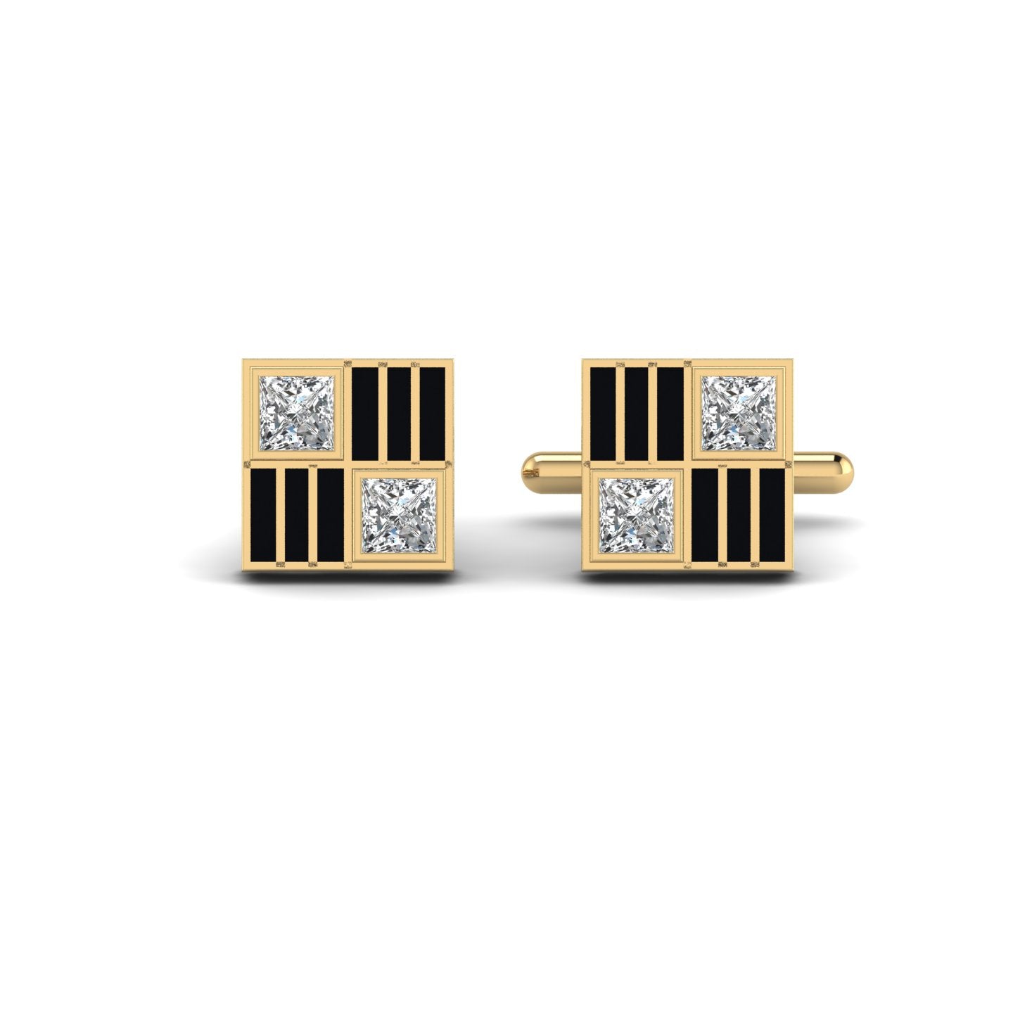 Geometric Grandeur Cufflinks