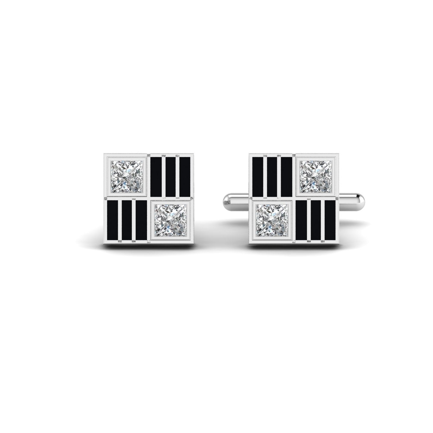 Geometric Grandeur Cufflinks