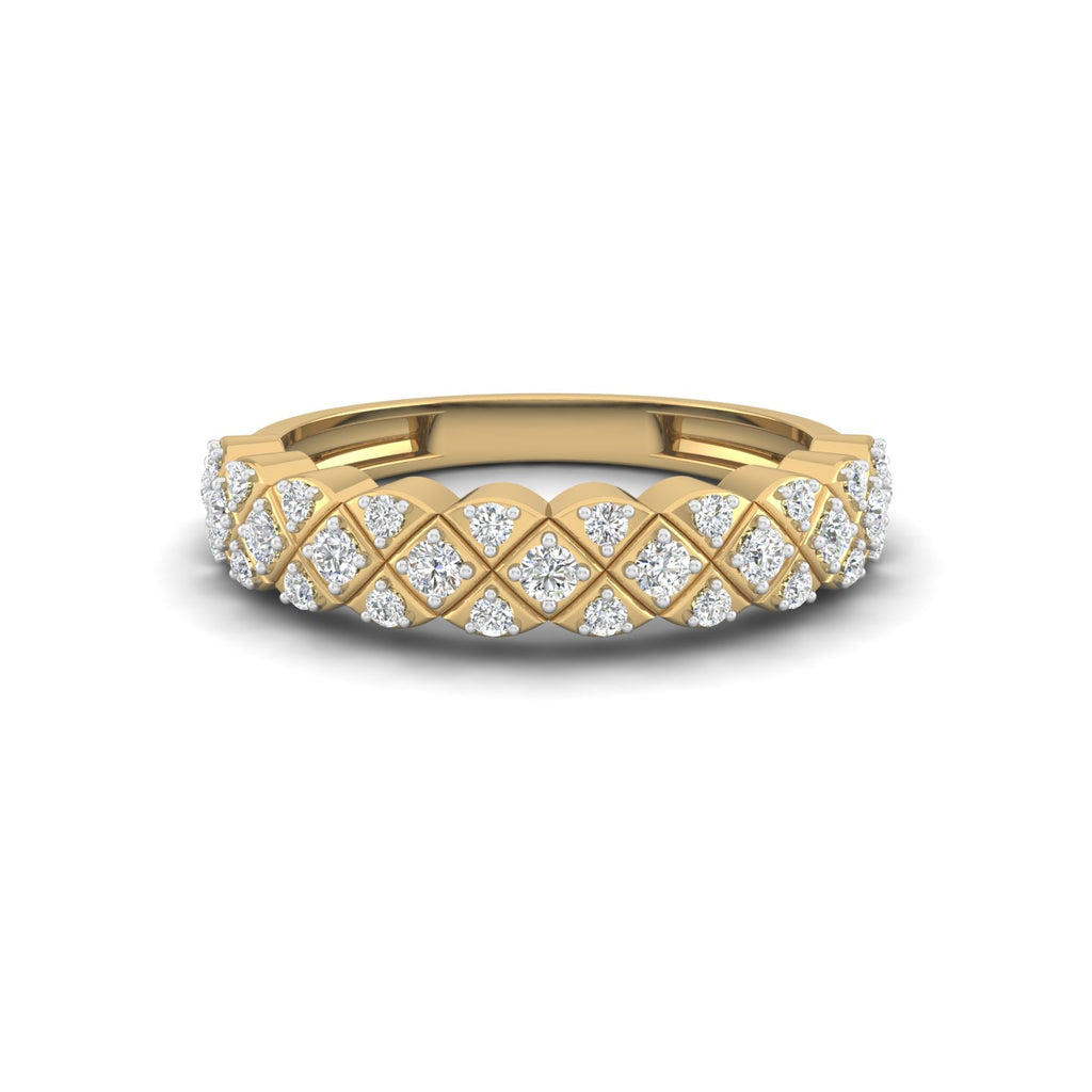 Tiered Facet Ring