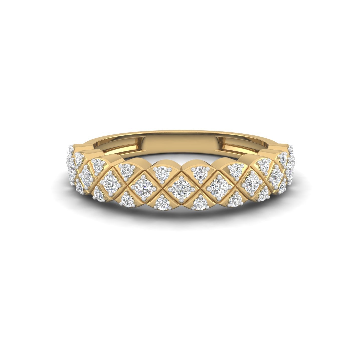 Tiered Facet Ring