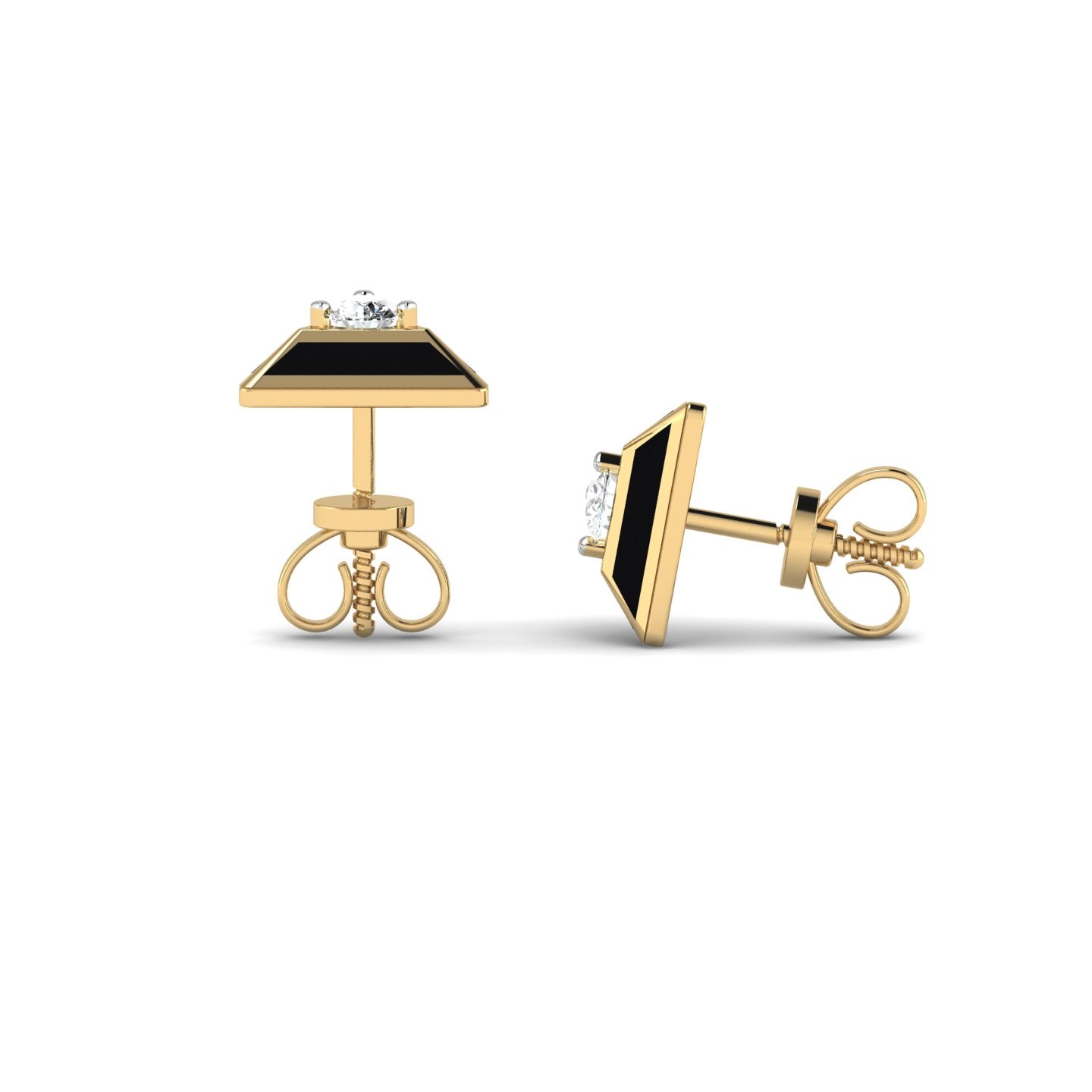 Triangular Twinkle Studs