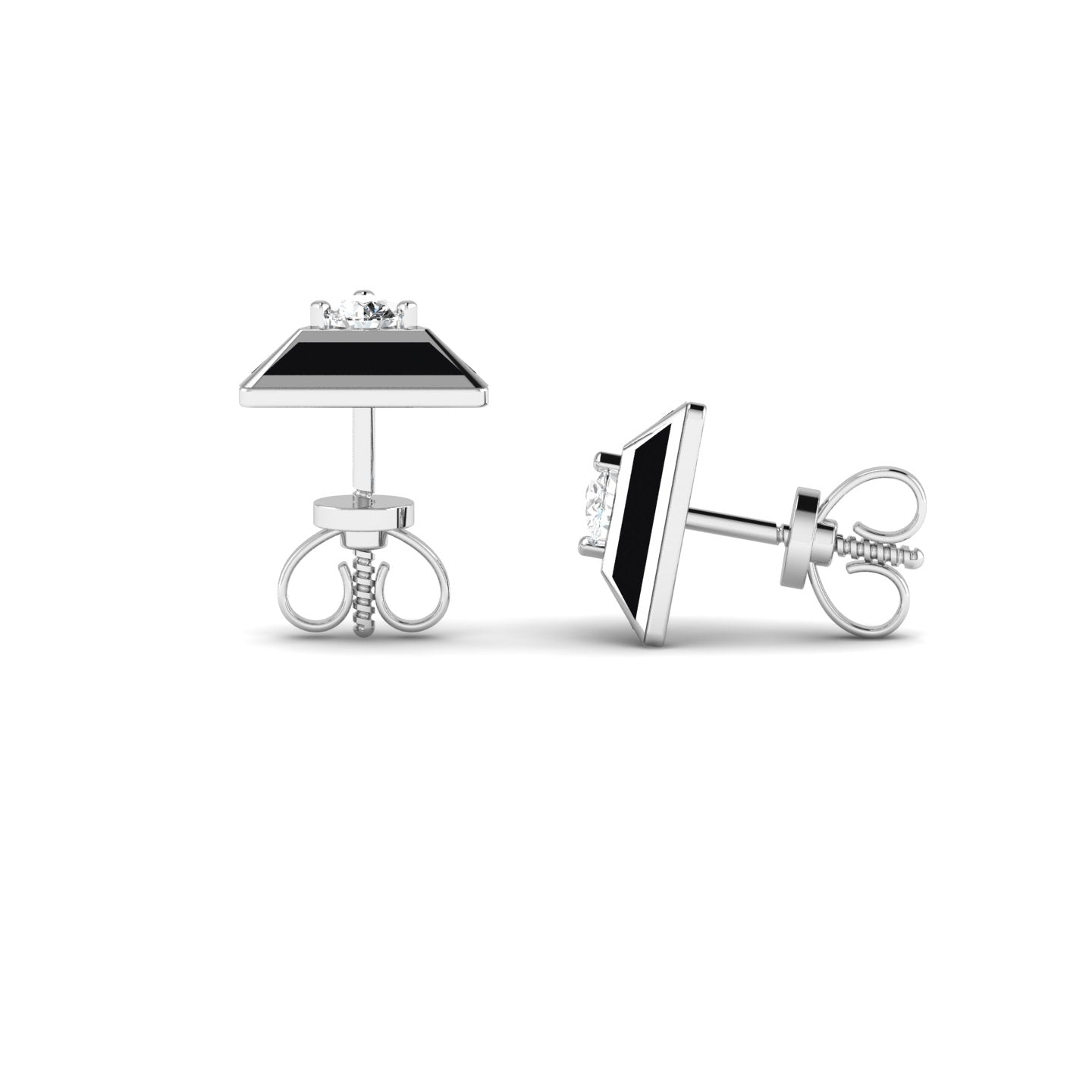 Triangular Twinkle Studs