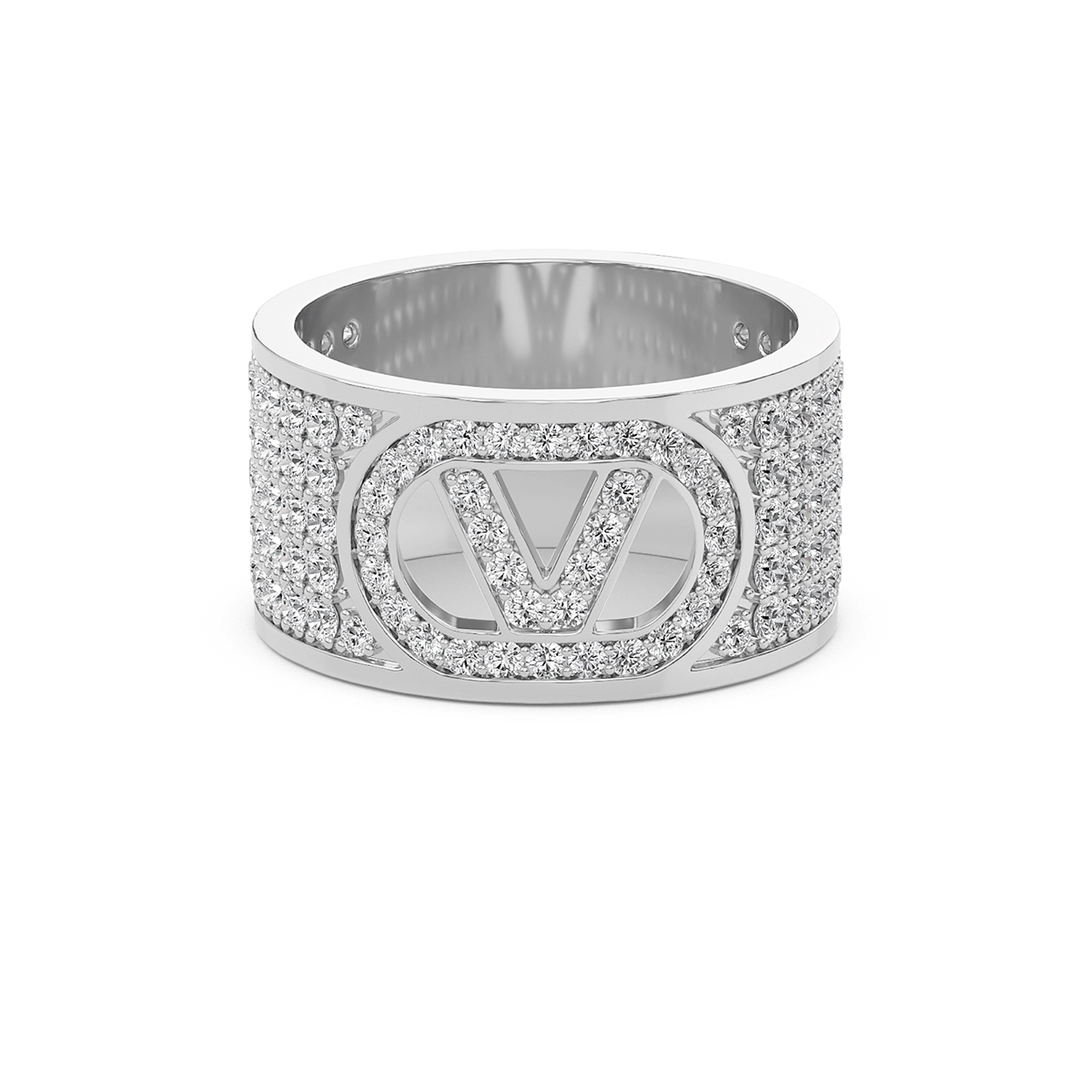 V Initial Diamond Band