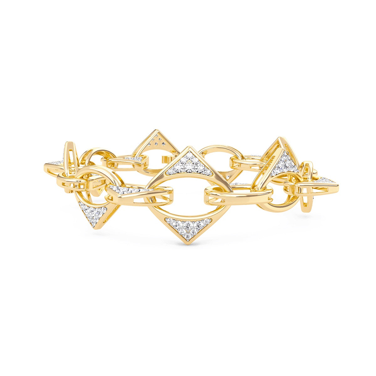 Cipher Diamond Bracelet