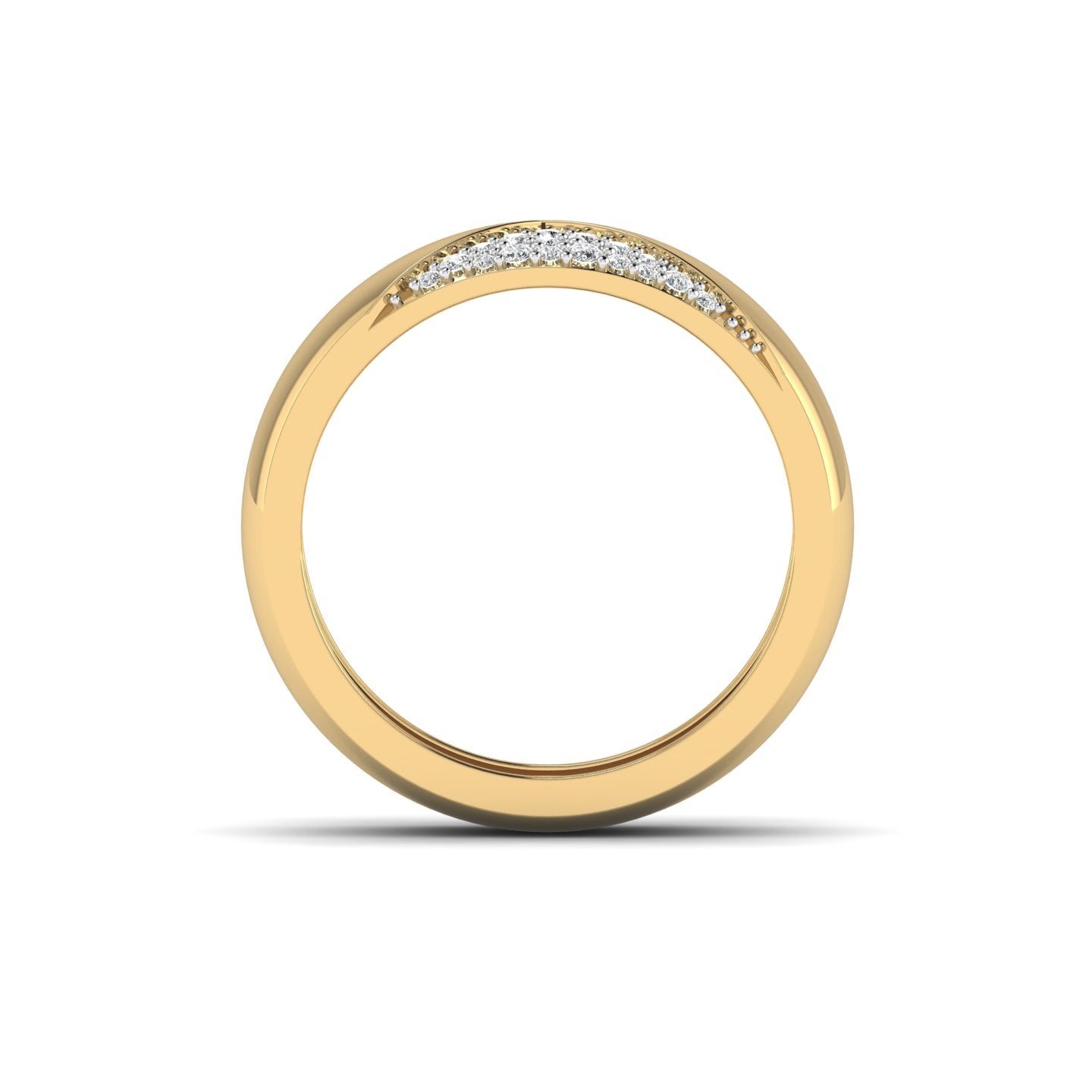 Asymmetrical Allure Ring