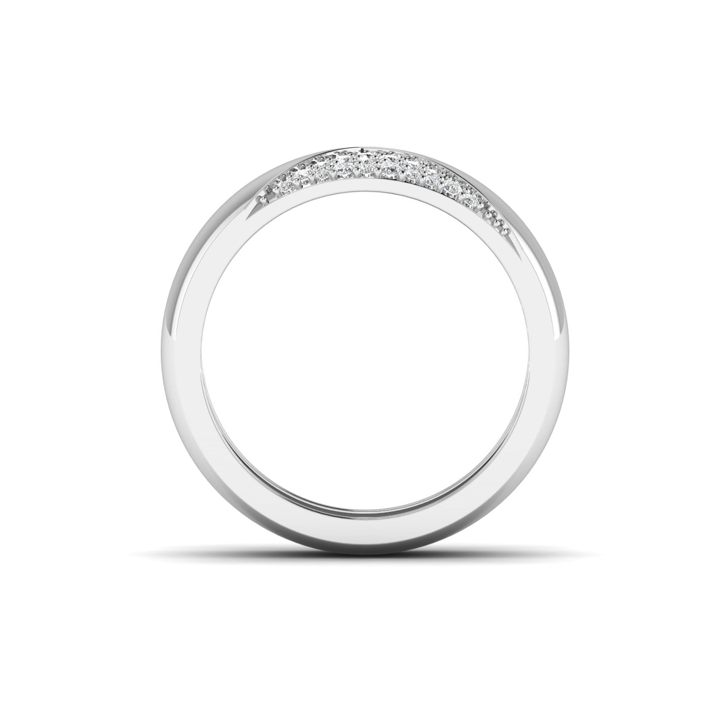 Asymmetrical Allure Ring