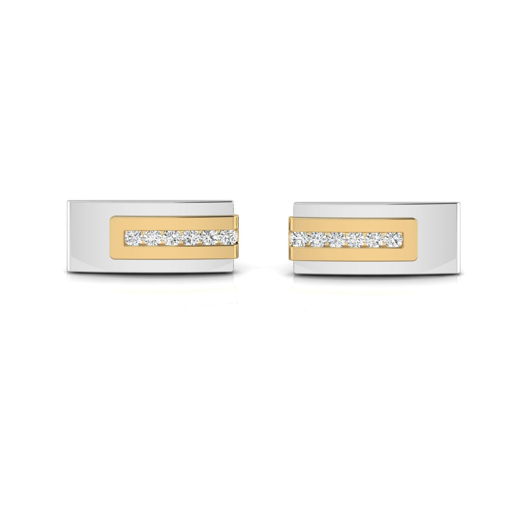 Luxe Two-Tone Cufflinks