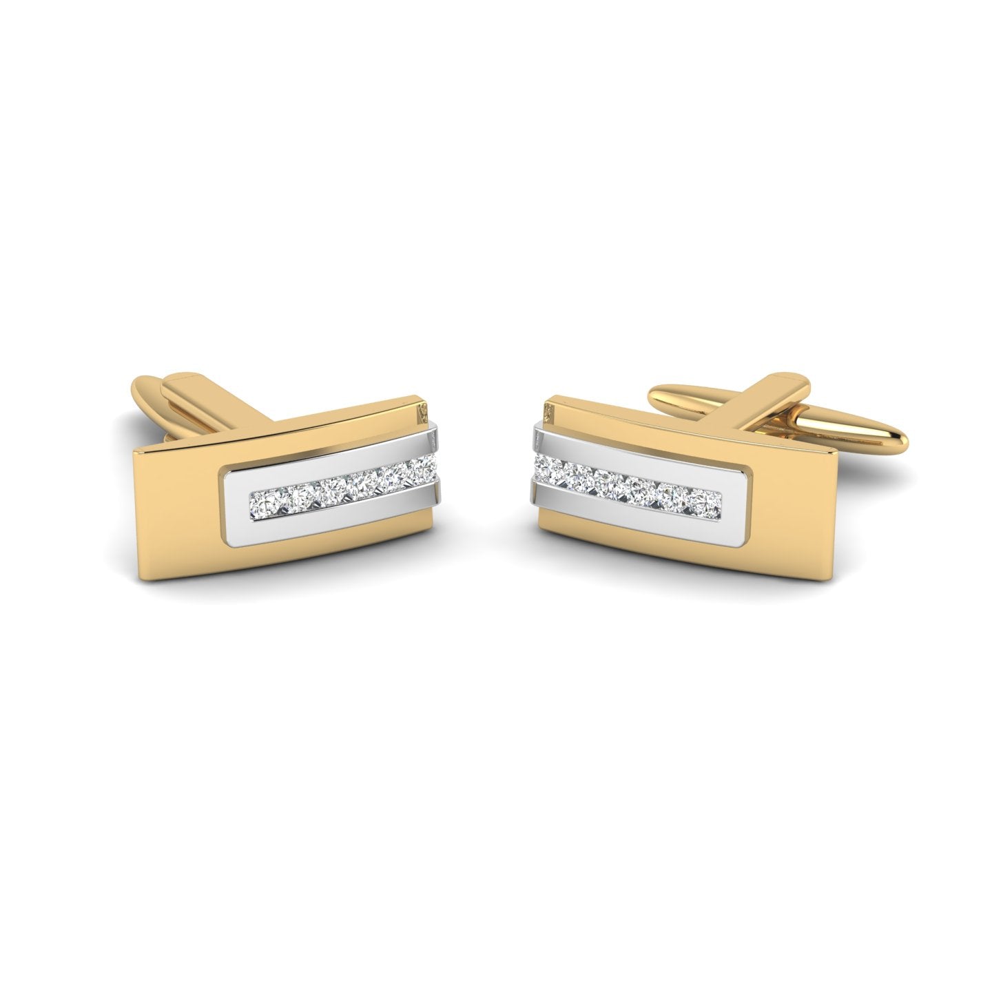 Luxe Two-Tone Cufflinks