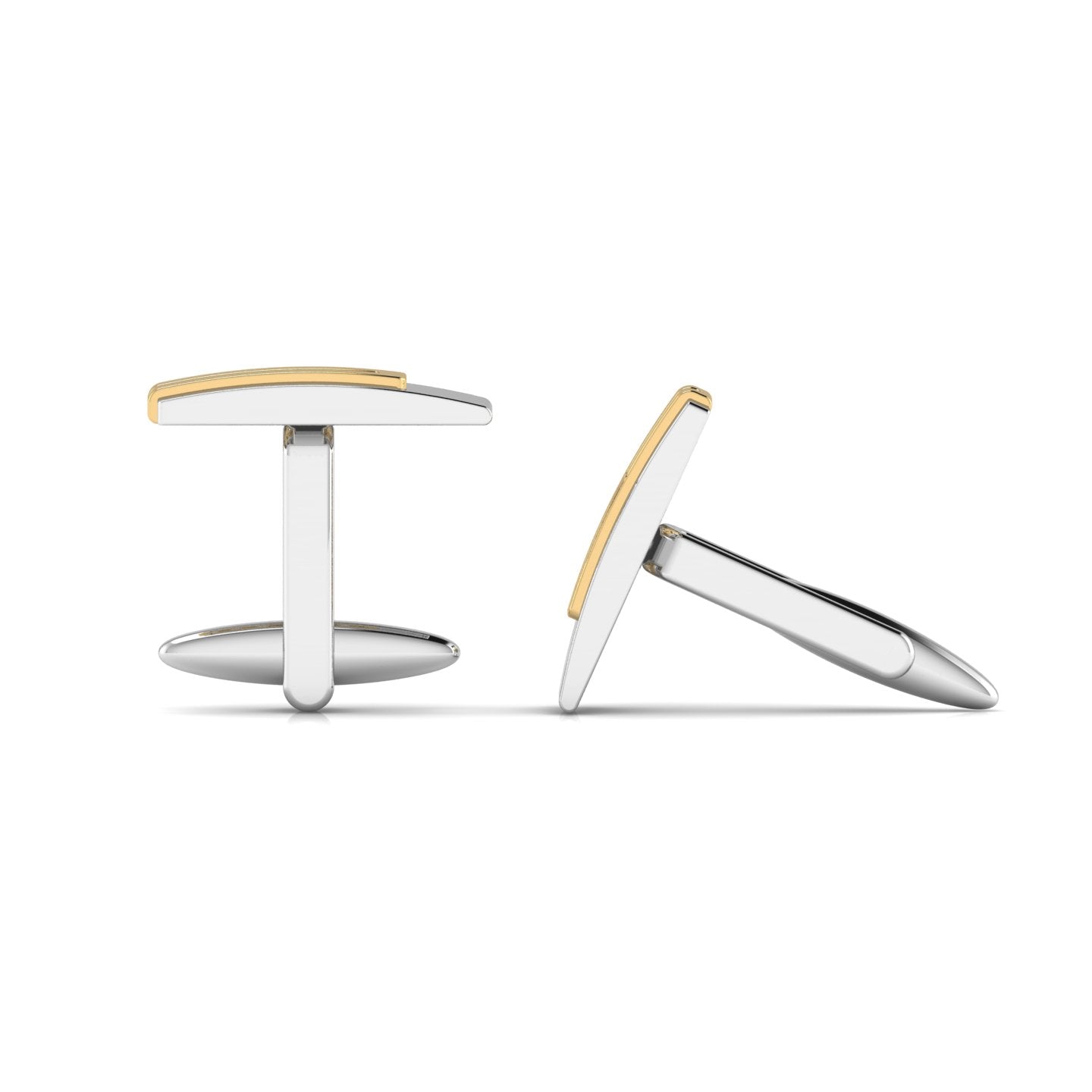 Luxe Two-Tone Cufflinks