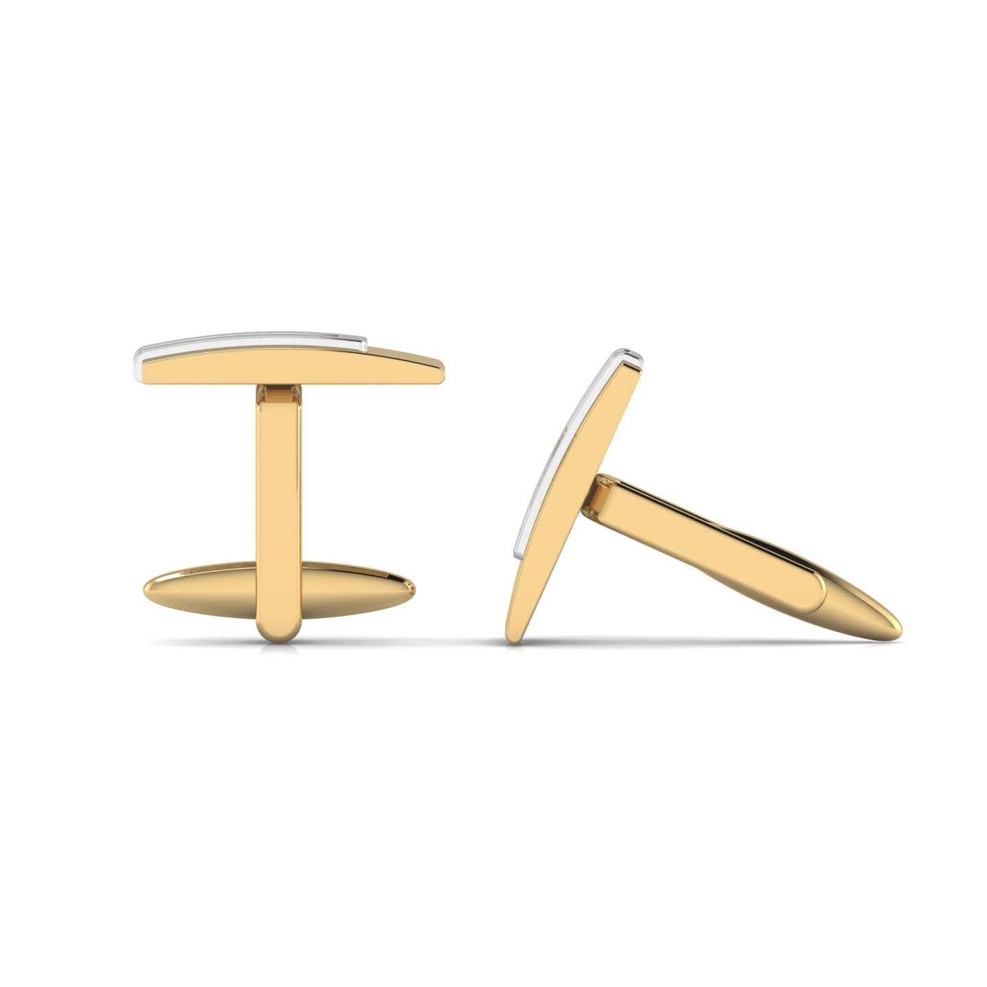 Luxe Two-Tone Cufflinks