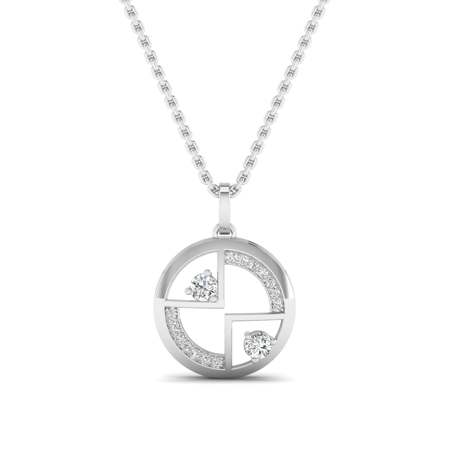 Quad-Circle Pendant