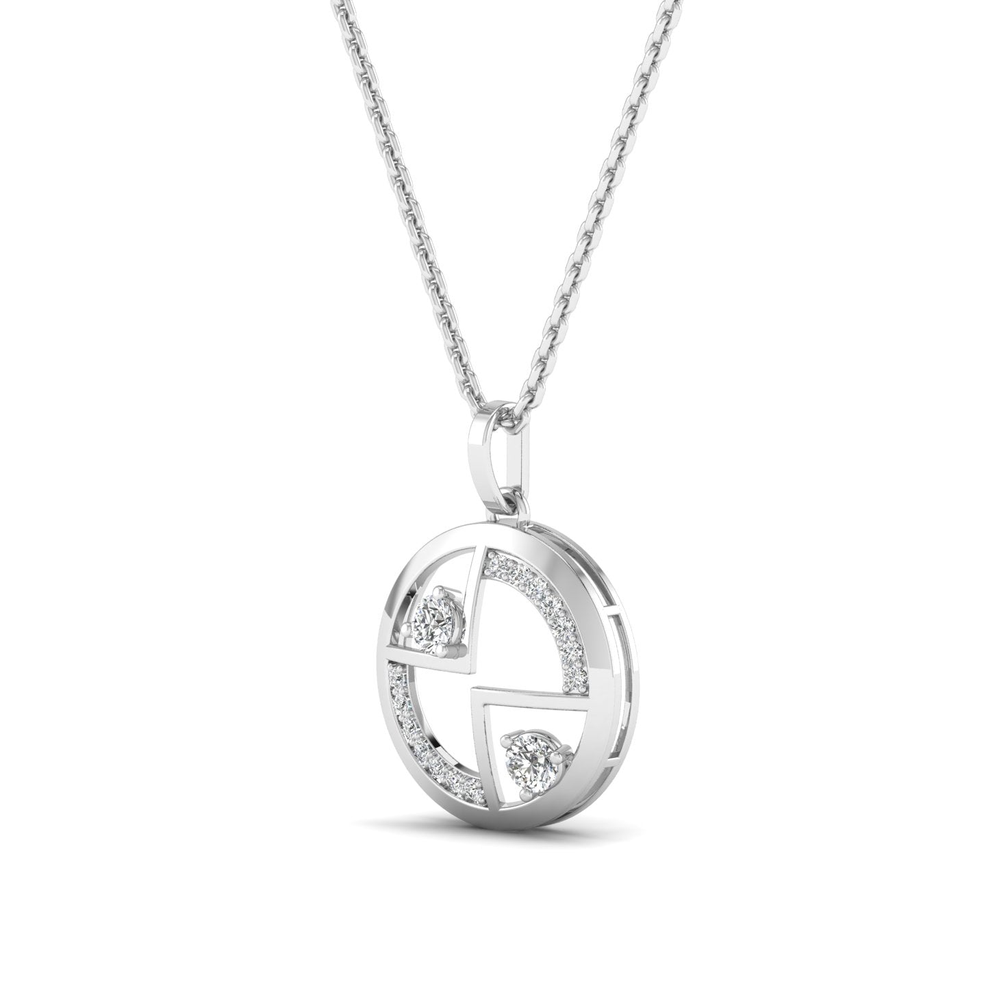 Quad-Circle Pendant
